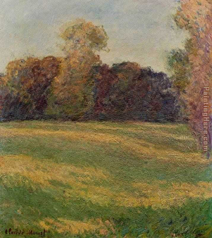 Claude Monet Meadow in the Sun